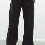 ZARA  TRF low rise wide leg jeans Photo 0