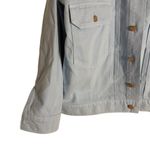 Mother Denim SNACKS! The Big Bite Denim Jacket in Blue Barrymore Size Small Photo 6