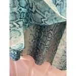 Old Navy  Python Snake Print Semi-Sheer Shirt Photo 4