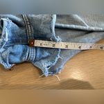 Old Navy  high rise OG straight cut off shorts blue denim size 12 Photo 7