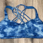 Lululemon  Blue Tie Dye Sports Bra Photo 0
