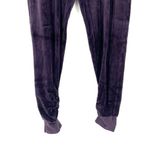 Splendid  Purple Velour Jogger Cinched Ankle Pants Photo 3