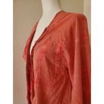 American Rag Cardigan Women Medium Cie Boho Kimono Open Front Fringe Tie Dye Size undefined Photo 7