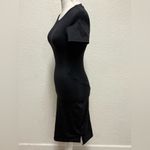Buffbunny Collection BUFFBUNNY *flawed* Black Fall Freely Fitted Bodycon Dress Size Small Photo 6