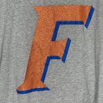 Victoria's Secret PINK  Florida Gators Sweatshirt Womens M‎ Gray Orange Sparkly UF Photo 3
