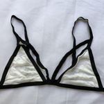 SheIn White and Black Bralette Photo 3