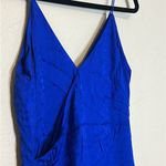 Cushnie for Target Royal Blue Leopard‎ Print Faux Wrap Dress Size 8 slip dress Photo 2