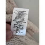 joe's jeans  Cream turtleneck Ruffle Sweater Women's Large $278 NWT Photo 4