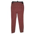 Free People We The Women's Pants Mid-Rise Skinny Corduroy Raw Hem Brown 25 NWT Photo 5