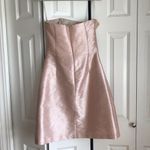 Alfred Sung Pink  strapless dress SZ 6 Photo 4