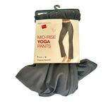 Hanes Mid-Rise Yoga Pants 1 Pair Medium - NEW Photo 2