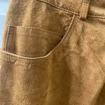 VTG Bushwhacker Brown Real Suede Pants Size 8 Women’s High Waist Western Style Photo 5