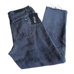 Nasty Gal NWT High Rise Ripped Distressed Faded Black Raw Hem Denim Jeans Size 8 Photo 6