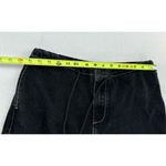 Cider  Cargo Jeans Pants Women’s Sz 30 Baggy Black Cuffed Grunge Wide Leg Pull On Photo 7