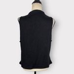 Naked Wardrobe Mock Neck Cutout Sleeveless Sweater Black Women's Plus Size 3X Photo 4