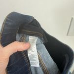 Spanx  Cropped Flare Jeans Medium Wash Pull On Stretch Raw Hem Womens Small Photo 7