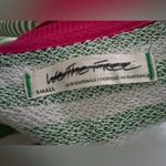 Free People NEW  Oversized Striped Crew~Pink Clover~pink/green/white~small~HTF! Photo 10