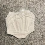 American Vintage white mesh corset top with boning Photo 1