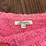 Temptation Positano Macramé Positano pink strapless mini dress Made in Italy  Photo 1