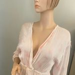 South Boutique  PINK & WHITE MAXI DRESS CRUISE‎ / BEACH WEAR Photo 2