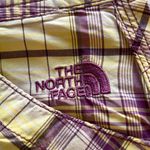 The North Face Board Shorts Plaid Purple Yellow White Womens 0 Nylon Photo 1