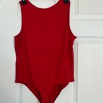Tommy Hilfiger Tommy Jeans Women's Core Rib Bodysuit - Red -  Photo 1
