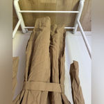 H&M $85‎ NWOT  Beige Trench Coat Size XS Photo 6