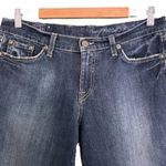 Lucky Brand Vintage Y2K Boho Rider Crop Jeans Dark Faded Wash Womens Size 8 | 29 Photo 2