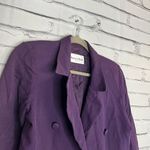 Danny & Nicole Purple Blazer Sz 14 Oversized Boxy Tailored Jacket Career Street Photo 2