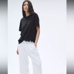 Rag and Bone  Mica City Tee gray black SIZE S NWOT Photo 2