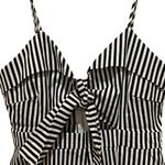 Main Strip  Striped Jumpsuit Black and White Size Large Photo 3