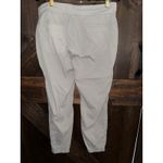 Athleta  Womens Pants Sz 12 Gray Nylon Elastic Waist Zip Snap‎ Pockets Jogger Photo 3