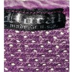 Vocal Purple Stonewash Cross T-shirt with perforated Back Panel Photo 3