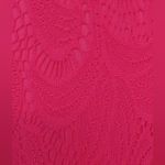 Modcloth Hot Pink Lace Belted Fit & Flare Party Dress London Style Barbie Size 4 Photo 4