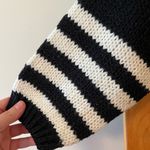 Colter Bay International Vintage Sweater Big Poppy Flowers Floral Argyle Medium Photo 4