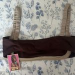 Strawberry Milk Mob Bikini Top Brown Size L Photo 1