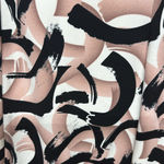 Alfani  Houndstooth Sheath Dress Interlock Swirl Black-Pink Photo 3