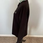 The North Face Thermal Button Neck Shirt size XL Black Photo 1