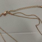 Layering necklaces double strand necklace. Gold Photo 4