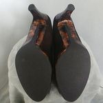 Liz & Co Vintage  Brown Leather Heels Shoes Photo 5