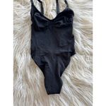 SKIMS Seamless Sculpt Thong Bodysuit Onyx Size Small Photo 2