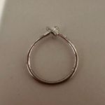 Kendra Scott Presleigh Silver Love Knot Ring Size 7.5 Photo 4