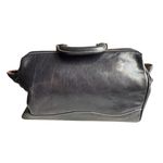 Floto Ciabatta Full Grain Italian Leather Doctor Style Handbag in Black Photo 1