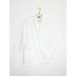 Diane Von Furstenberg Deadstock Vintage 80s  Monogram Blazer Size 14 Preppy Photo 2