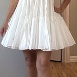 MABLE flowy white tiered white dress size Small Photo 3