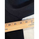 Quince Knit Black With White Accents Cotton Cardigan Sweater XL Women’s Classic Photo 8