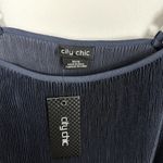 City Chic NWT  Zaneta Chamise Mini Slip Dress in Indigo Blue Size 18 Photo 1