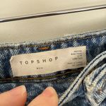 Topshop Women’s 30 Blue Mom Distressed Jeans Photo 1