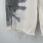 EDWIN Jean Shorts Size 26 Denim Tie Dye NWT Cai 7” Horizon White Gray Side Slit Photo 12