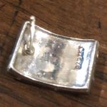 Sterling Silver Vintage Abalone Inlay Mosaic Earrings Photo 7